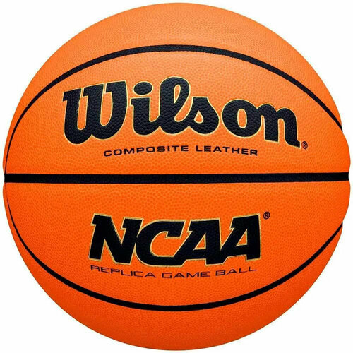 Мяч баскетбольный Wilson NCAA Replica, WZ2007701XB7, размер 7, композит
