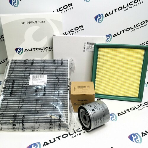 Комплект для ТО Volkswagen Polo лифтбек V VI 16 MPI Skoda Rapid лифтбек III CWVB CWVA 4123₽