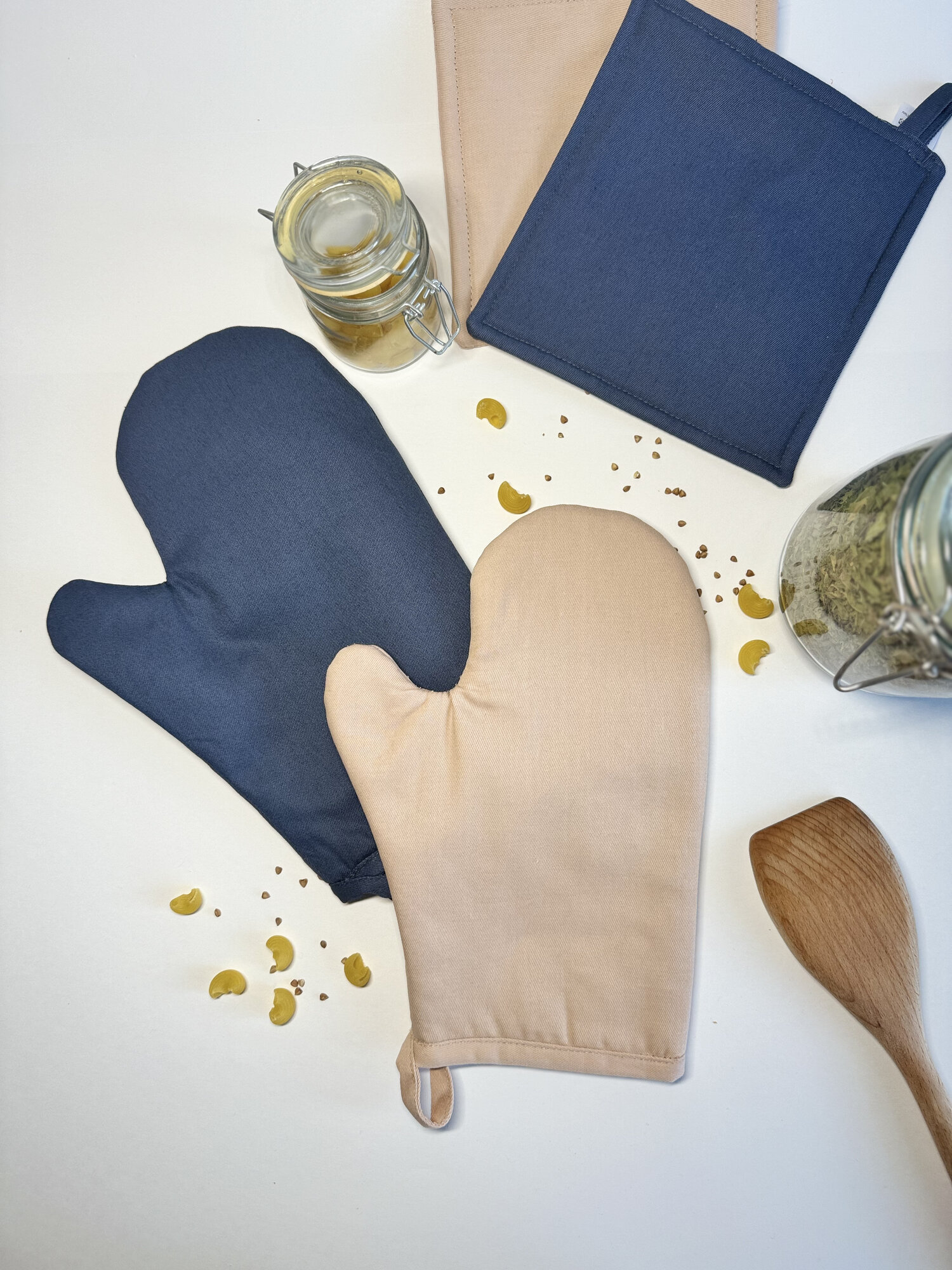 фото Рукавица для горячего Пшеничная