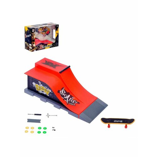 Набор экстремала Скейт парк фингерборд с трамплином 978₽