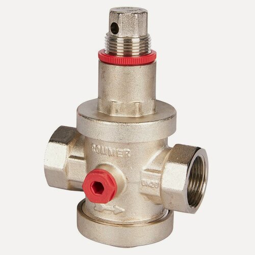 Изображение товара Редуктор давления ROMMER 3/4" ВВ с отверстием под манометр