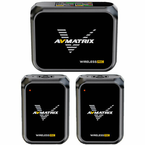 Беспроводная микрофонная система AVMATRIX WM12 DUAL 1629000₽