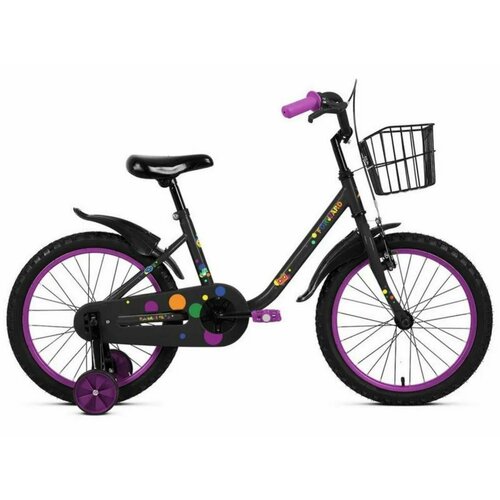 Детские велосипеды Forward Детский велосипед FORWARD BARRIO 16 2023 16 черный 14040₽