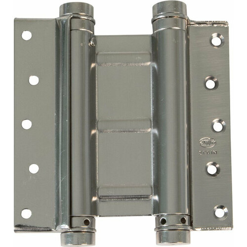 Петля пружинная Amig 3037-100*126 двойная маятниковая / барная никель