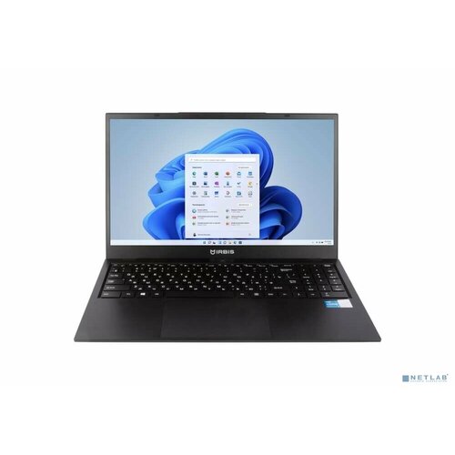 Irbis Ноутбук IRBIS 15N 15NBP3504 Black 156FHD i3-1215U8GB256GB SSDDOS Metal Case3y warranty 4952800₽