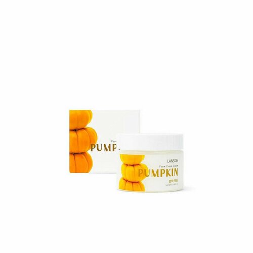 Крем с тыквой LanSkin Farm Fresh Cream Pumpkin объём 50мл, - 1шт