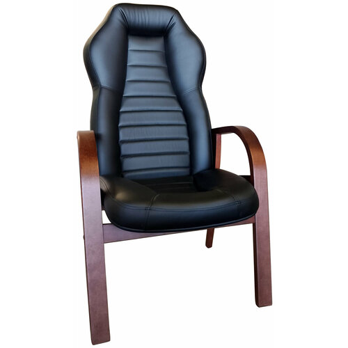 TUTKRESLA Кресло Идея boss натуральная кожа Мадрас черный