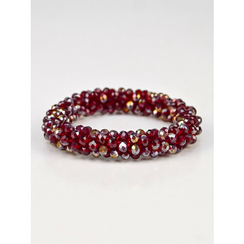 Красивая резинка браслет с бусинами резиночка украшение для волос для девочек и женщин 199₽