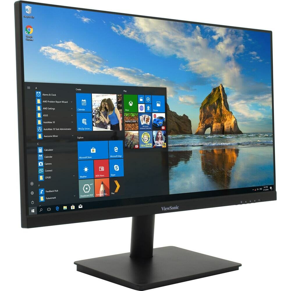Монитор ViewSonic VA2406-H-2 23.8", черный [vs18576] - фото №16
