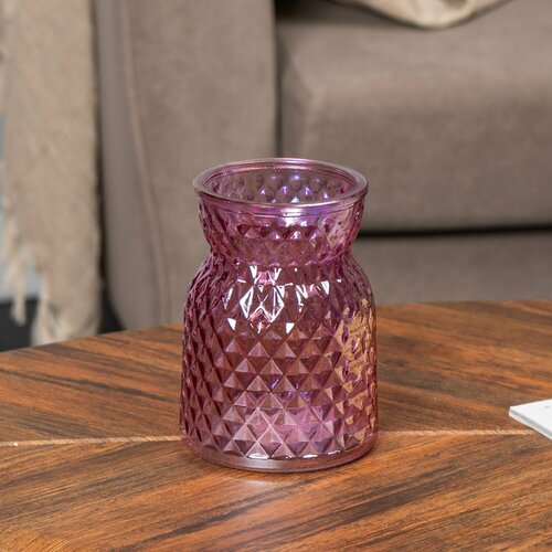 Стеклянная ваза для цветов 