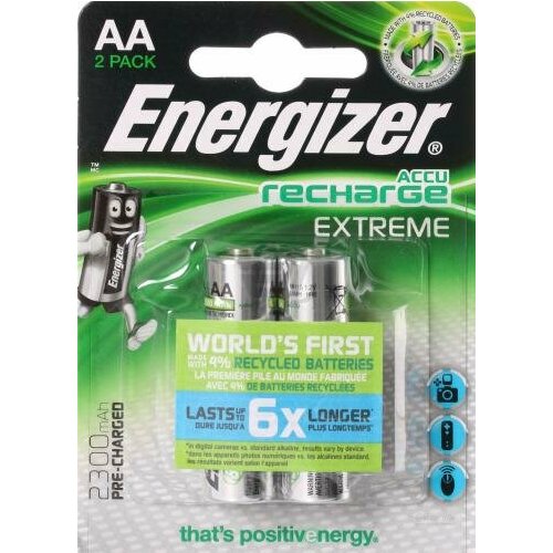 Аккумулятор Energizer AA Extreme NH15/AA 2300 BP2 Pre-Ch (2шт.) ( 7638900416886 )