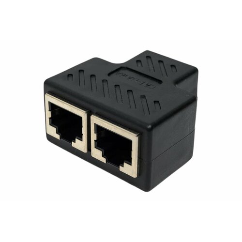Переходник-разветвитель RJ-45 1F/2F / Разветвитель pro legend rj-45 / 2f для ethernet кабеля lan (витой пары) на 2 порта