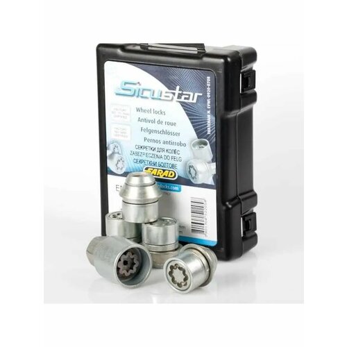 Секретки на колеса Farad EN115R (M12x1.5, 1 ключ)