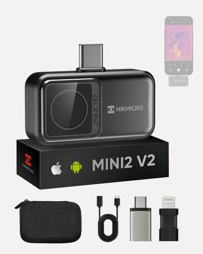 Изображение товара Тепловизор HIKMICRO Mini2 V2 для смартфонов iOS и Android