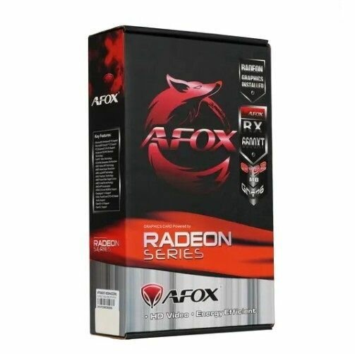 Видеокарта AFOX Radeon RX 6600XT 8GB GDDR6 128Bit HDMI 3xDP ATX Dual Fan