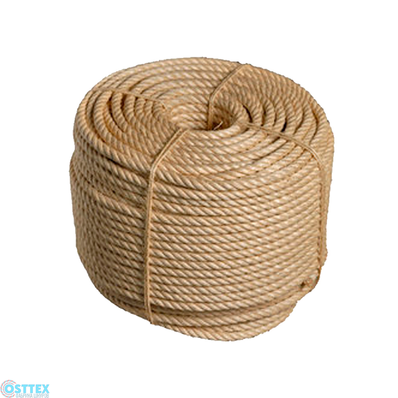 Канат джутовый 8мм 20м