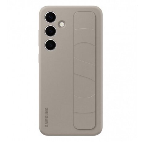 Чехол (клип-кейс) SAMSUNG Silicone Cover, для Samsung Galaxy A71, серебристый [ef-pa715tsegru] - фото №1