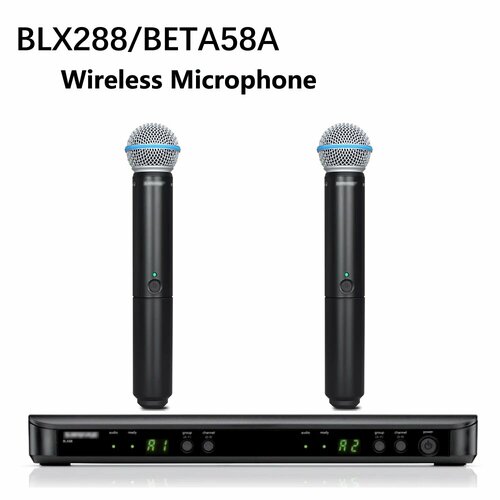 Беспроводной микрофонный комплект BLX8 BLX288 PG58 BLX288 SM58 13652₽
