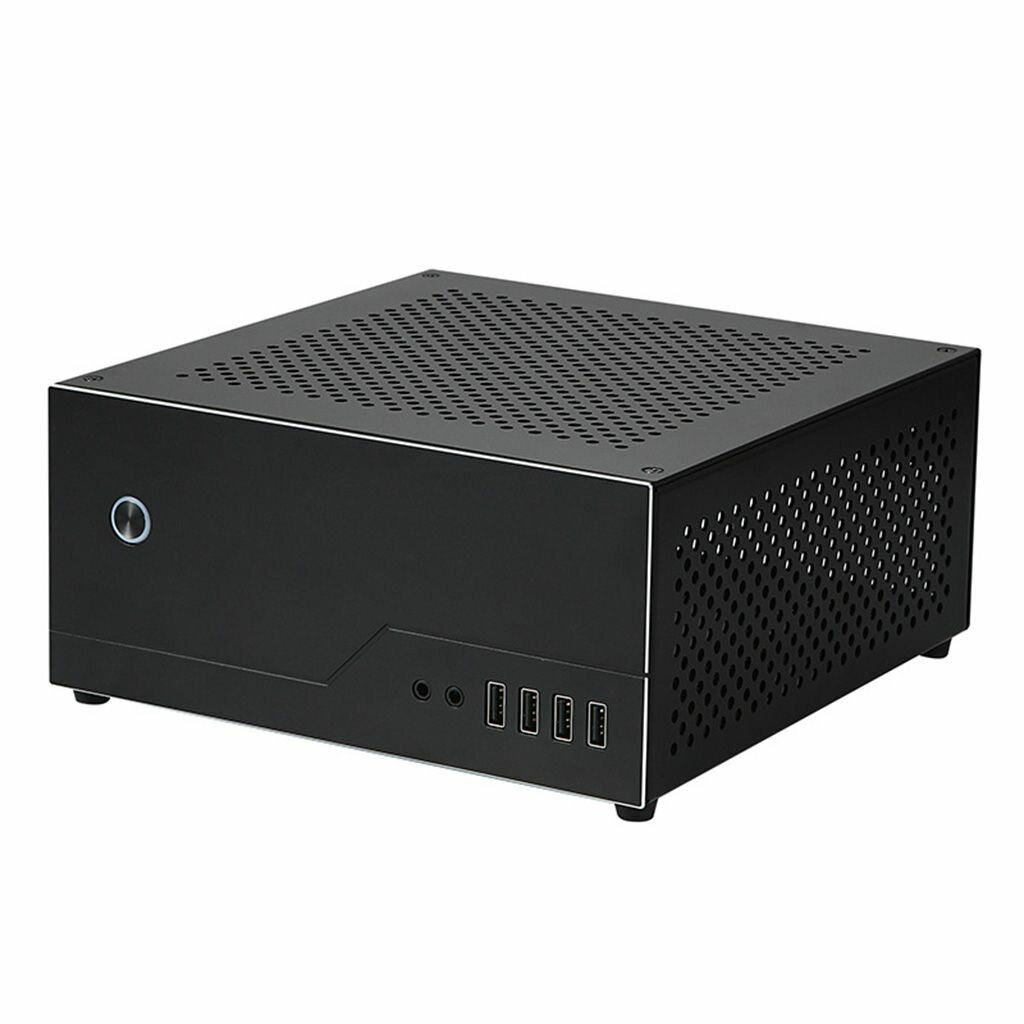 Компьютерный корпус, Мини-корпус ITX из алюминия FH01 - черный