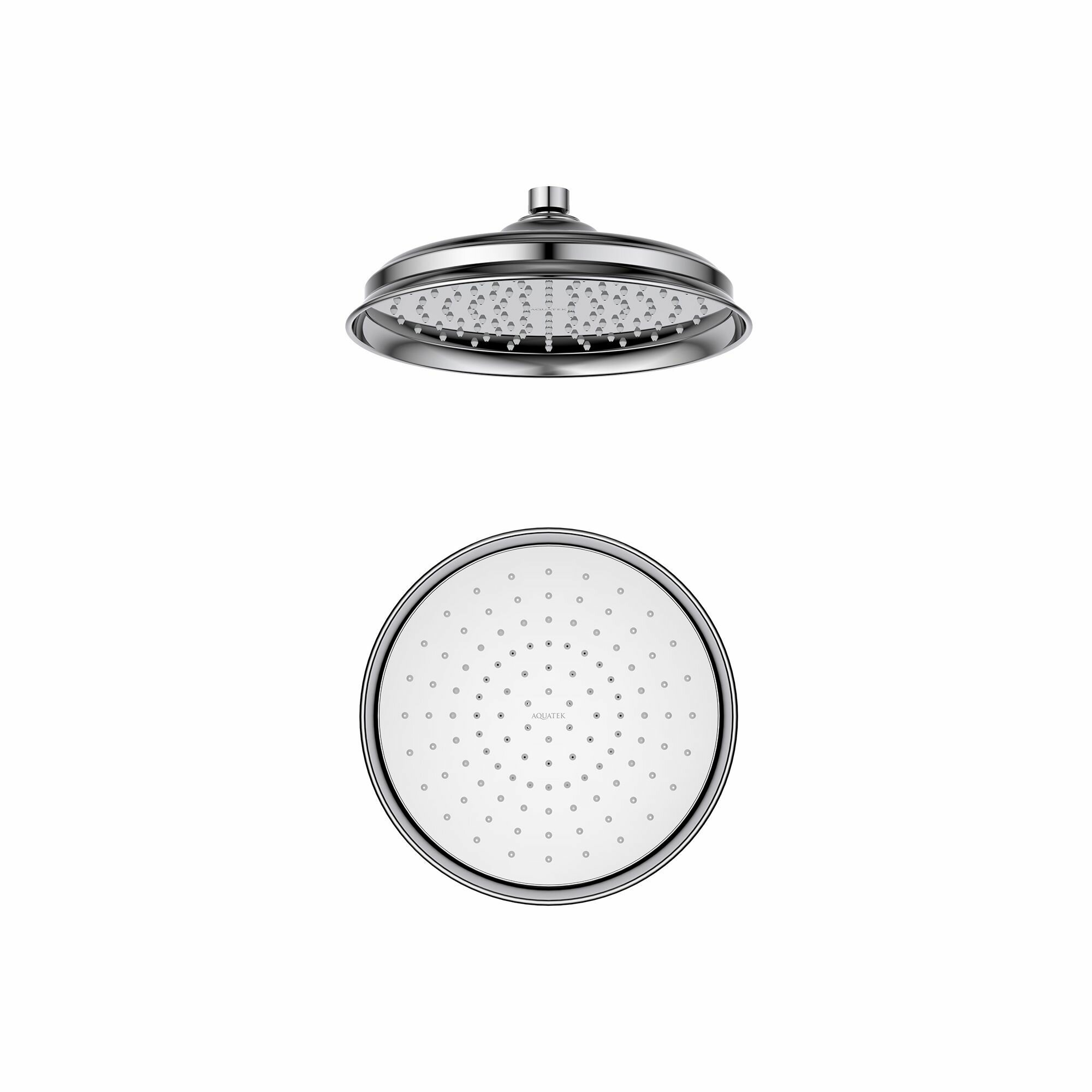 Верхний душ 220 мм AQUATEK AQ2088CR классик, Хром