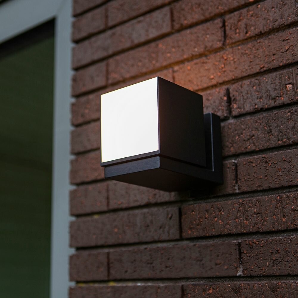 Светильник уличный настенный светодиодный Arte lamp Belgrade A5193AL-1BK