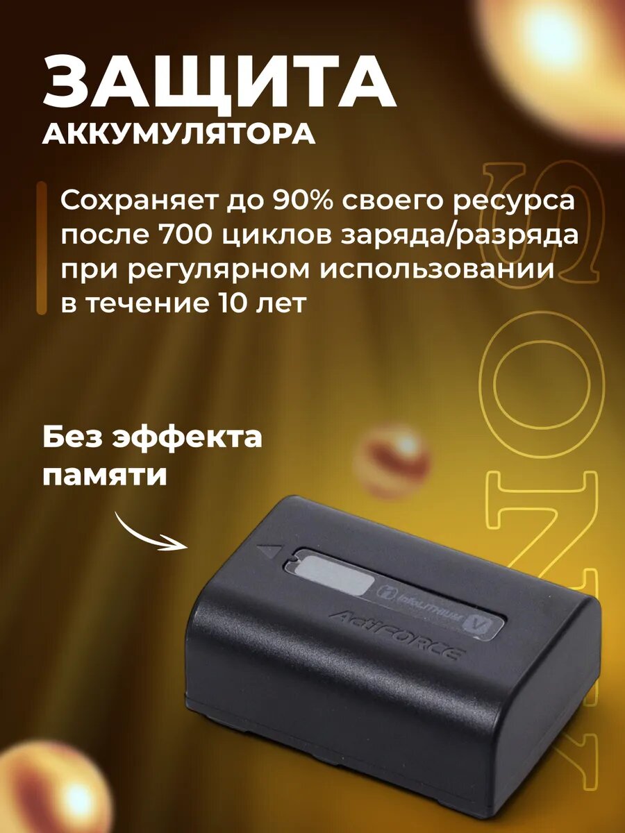 Аккумулятор для видеокамер Sony NP-FV50 — фото 1