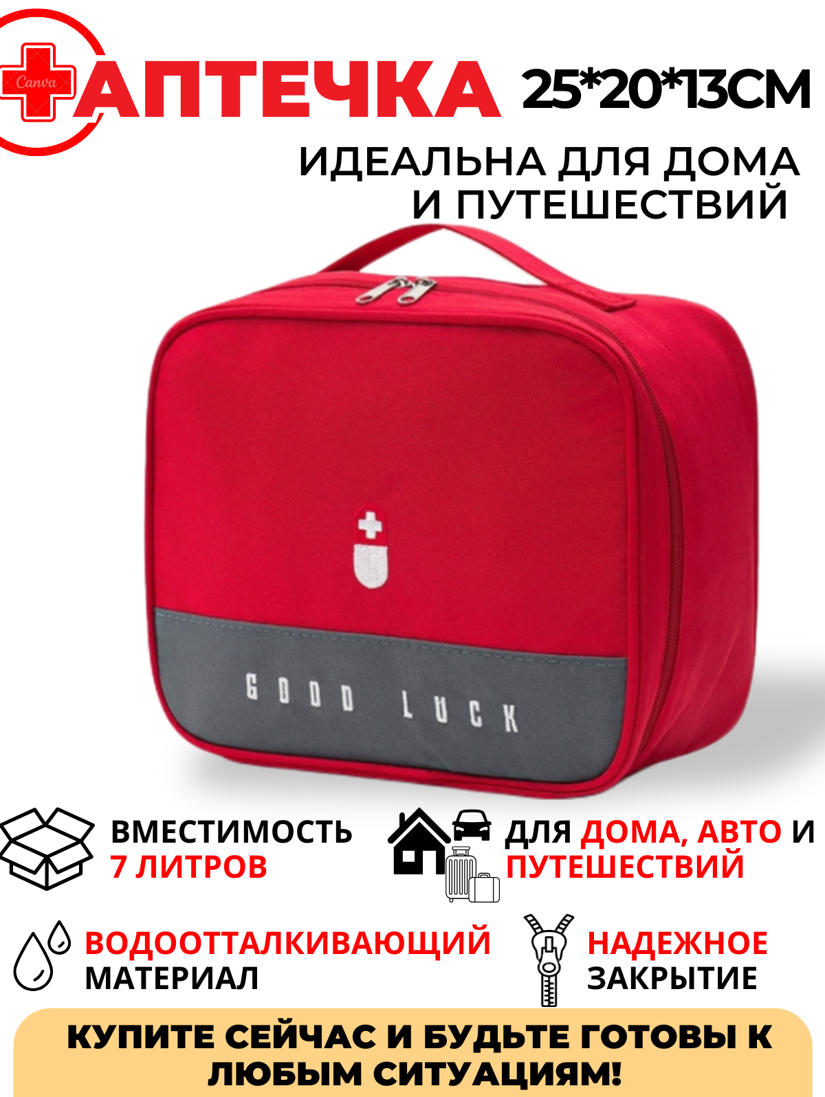 Аптечка домашняя дорожная, аптечка в автомобиль в дорогу, большая аптечка