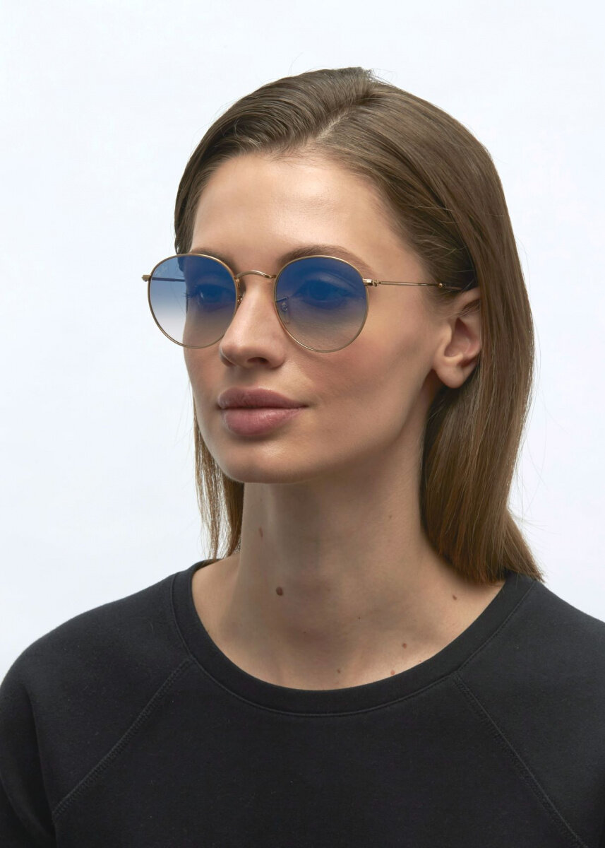 Солнцезащитные очки Ray-Ban, серо-голубой