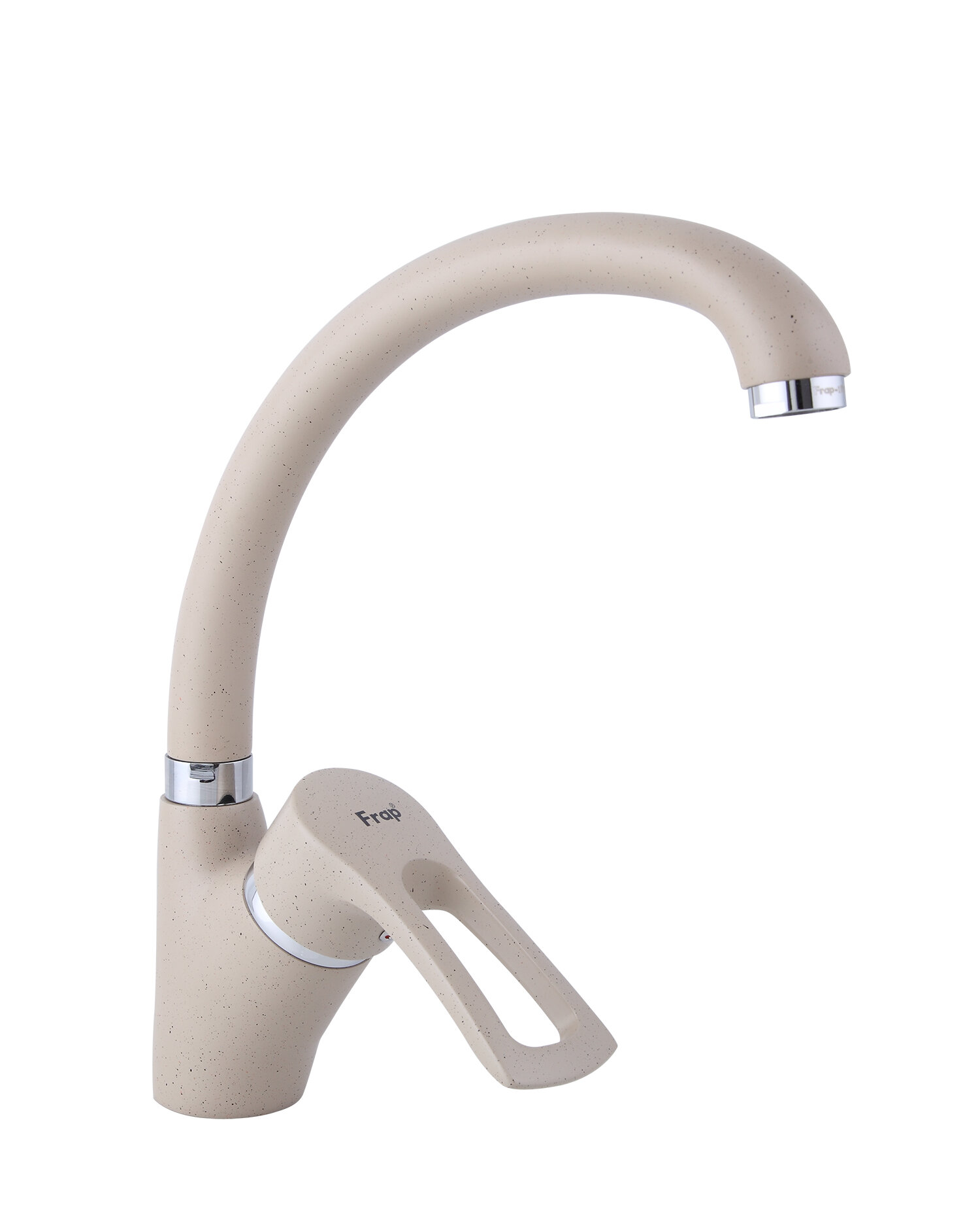 Смеситель для кухни Frap F4166-9, однорычажный, песочный