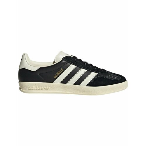 фото Кеды adidas gazelle indoor, полнота f (eu)/ на среднюю стопу, размер 10,5 uk, черный