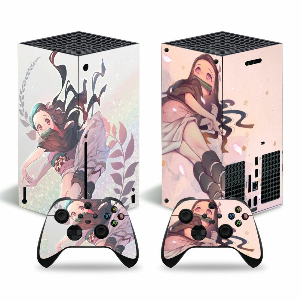 Пленочные наклейки для игровых консолей, подходящие для Xbox seriesx Microsoft anime pattern skin