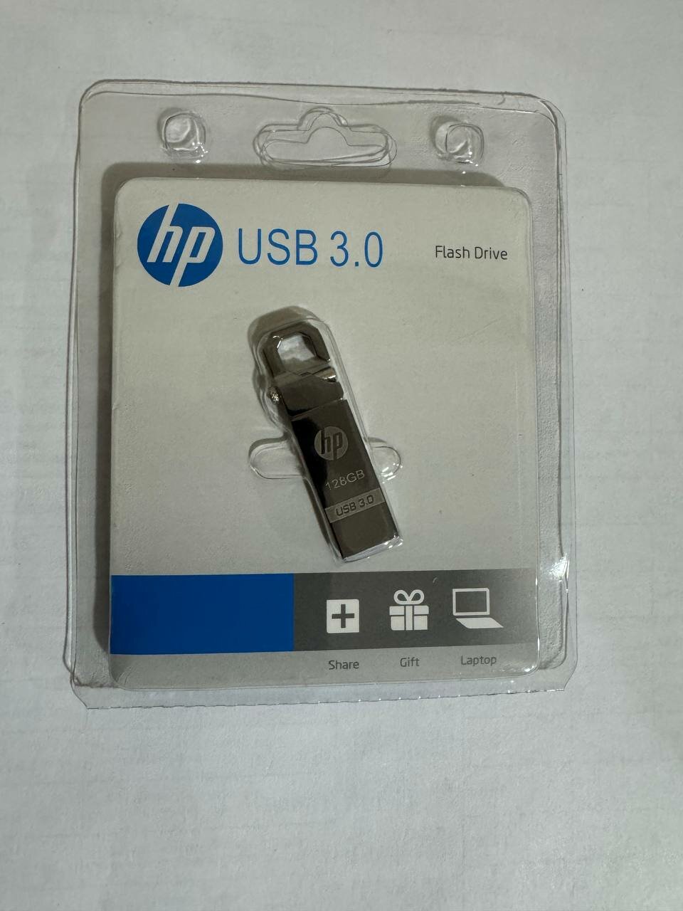 Флешка HP:2ГБ, 4ГБ, 8ГБ, 16ГБ, 64ГБ, 128ГБ, 256ГБ, 512ГБ USB-3.0, для компютеров — фото 1