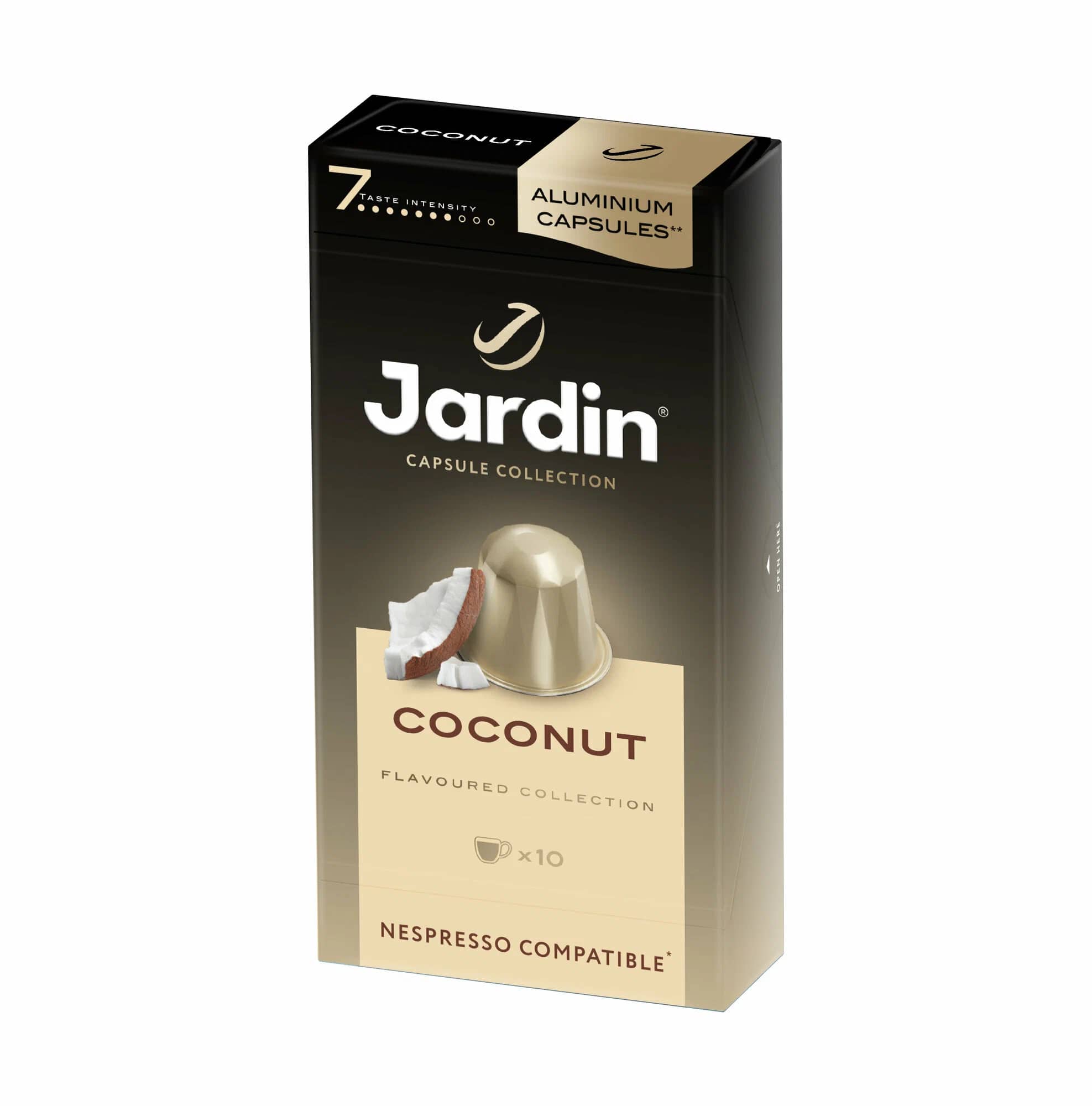 Jardin капсулы Coconut (5грх10к) кофе мол.жар. 10 кап. в уп., 10 упаковок - фотография № 4