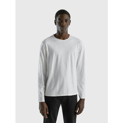 фото Лонгслив united colors of benetton, размер kl, белый