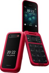 Мобильный телефон Nokia 2660 2.8", 1450 мА·ч, красный (1GF011PPB1A03)