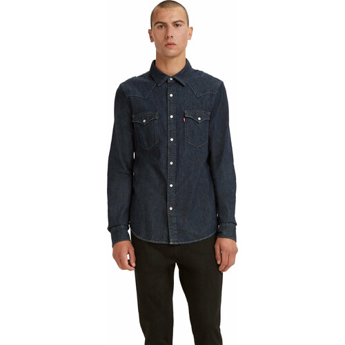 фото Рубашка levi's, размер s, синий
