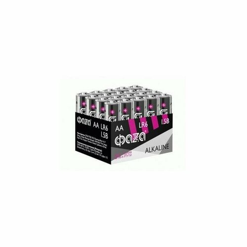 батарейка э п 1 2 sale lr6 316 box24 24 шт Батарейка Э/п фаза LR6/316 BULK20 Alkaline, 120 шт.