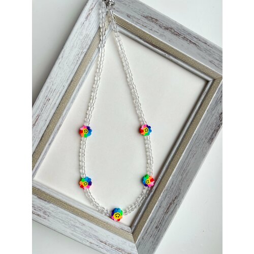 Чокер, длина 39 см, мультиколор