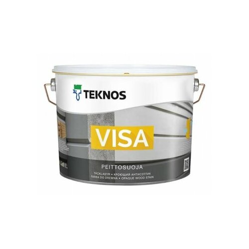 Teknos Visa / Текнос Виса антисептик Кроющий на основе акрилата для деревянных фасадов