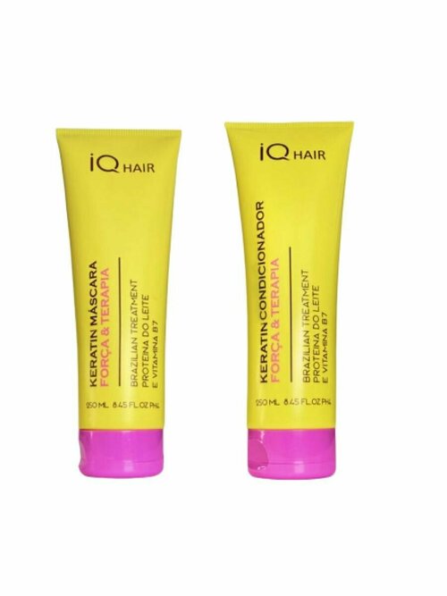 IQ Hair Маска + Кондиционер для волос сила и восстановление 250/250ml