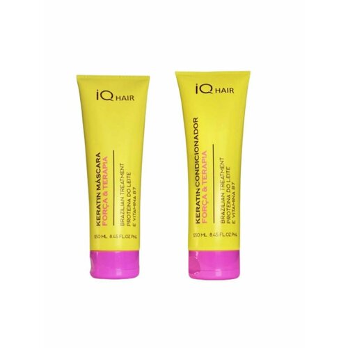 IQ Hair Маска + Кондиционер для волос сила и восстановление 250/250ml