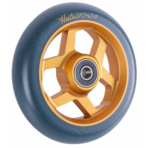 фото Колесо для самоката x-treme 110*24мм, hosta, blue techteam