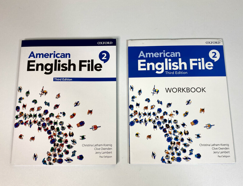 American English File 3rd Edition, 2 (Учебник и Рабочая тетрадь)