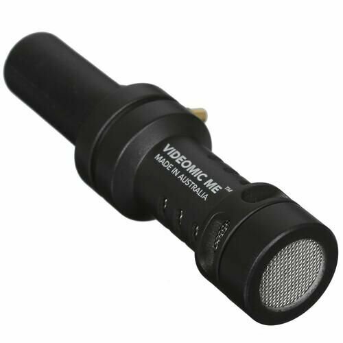 Микрофон RODE VideoMic ME черный проводной накамерный -33 дБ от 100 Гц до 20000 Гц jack 35 мм 553100₽