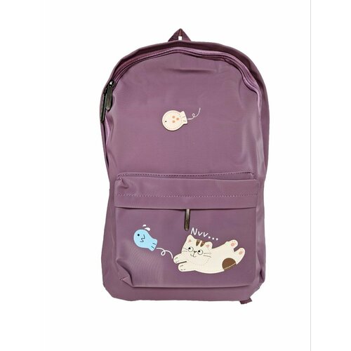 Фиолетовый Рюкзак с котиками MiRada99 бокс с котиками 3 товар с нашей картинкой