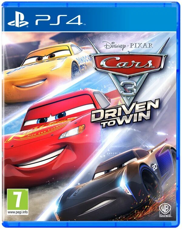 Игра Cars 3: Driven to Win для PlayStation 4