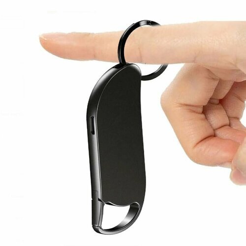 Цифровой диктофон-брелок SPEC V11 с карабином емкость встроенной памяти 32 Gb голосовая активация MP3-плеер 359000₽