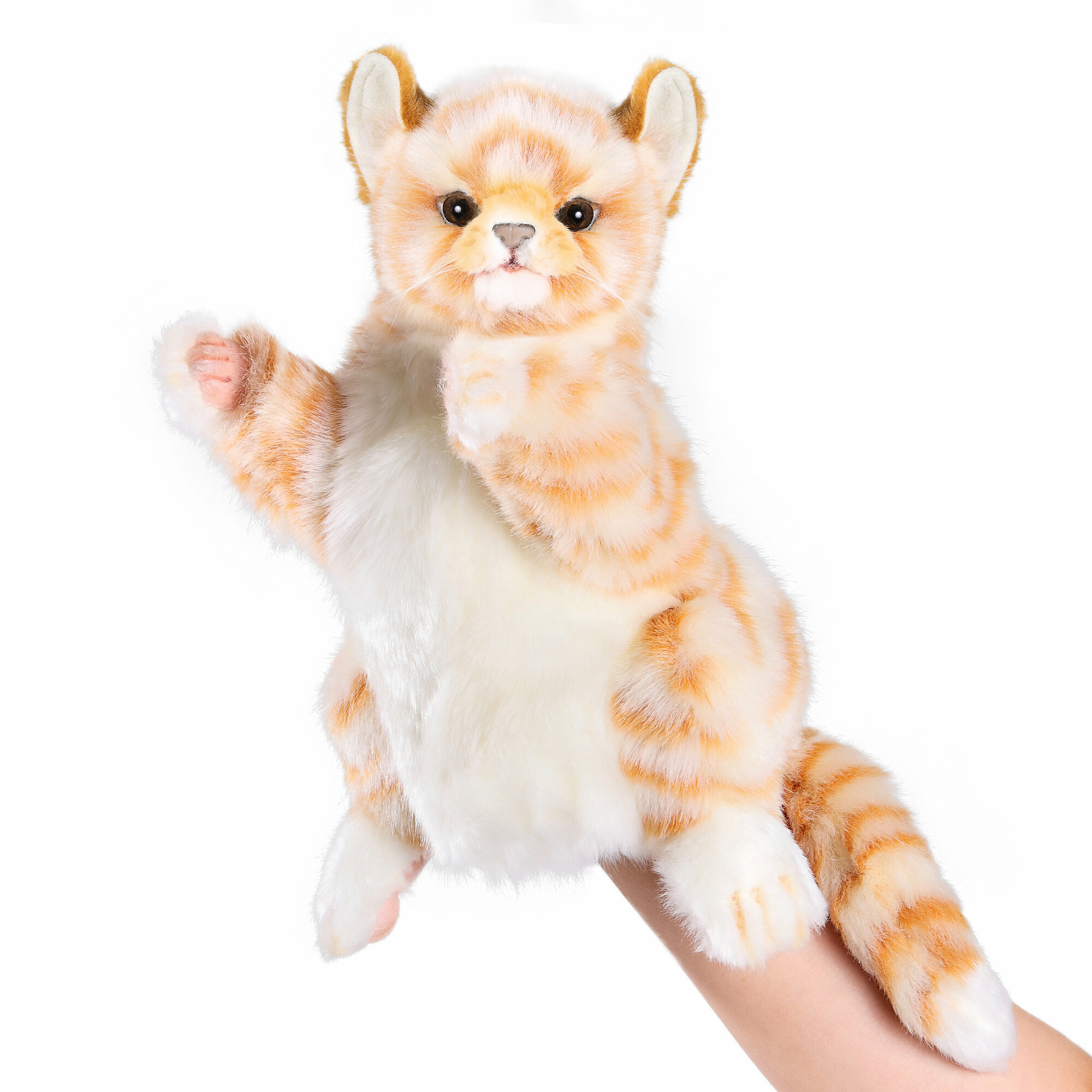 Кукла-перчатка Hansa Рыжий кот Puppet (7182) - фото №1