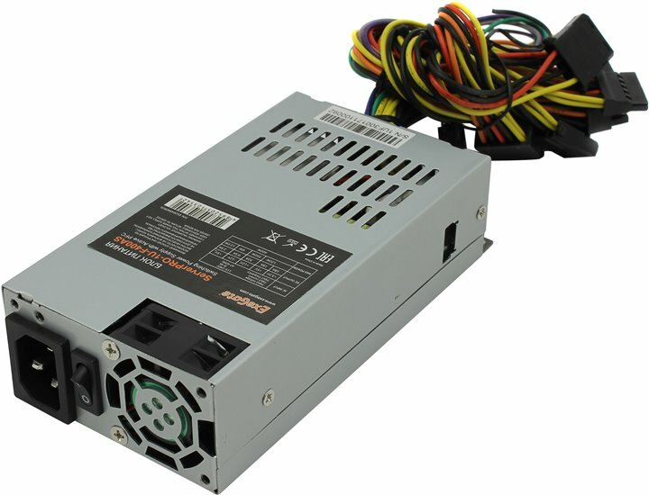 Блок питания Exegate EX264940RUS 400W, APFC, унив. для Flex1U, 24pin, 4pin,3xSATA, 2xIDE - фото №11