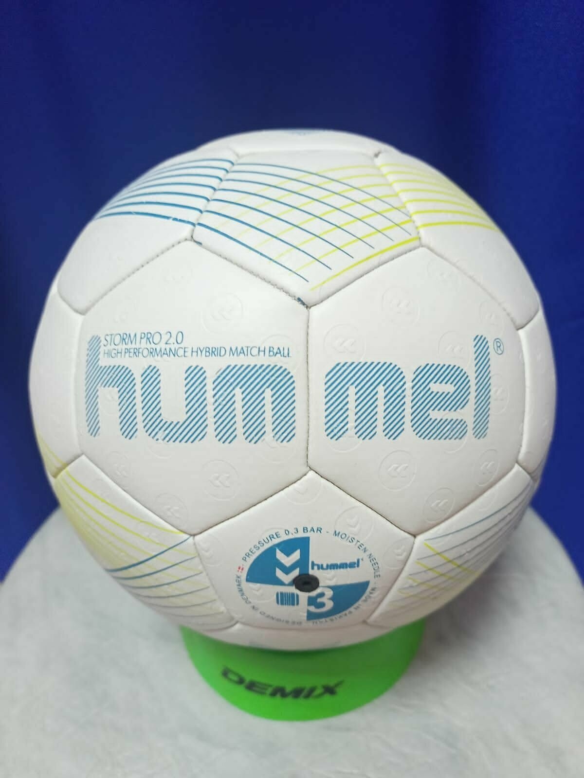 Мяч гандбольный размер 3 HUMMEL для гандбола белый